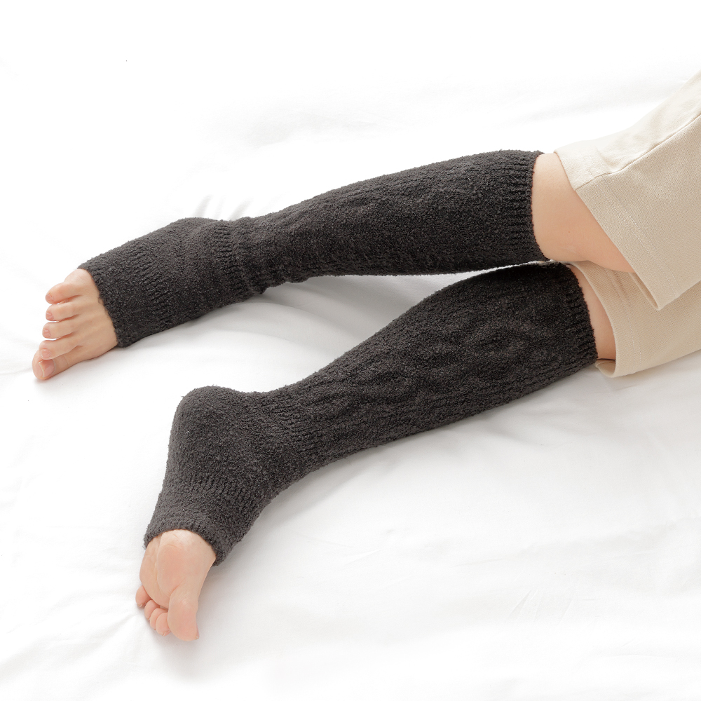 주물주물 종아리 레그워머 니삭스 뉴컬러 (숙면케어) 니트 울 발목 발토시 방한 발열 겨울 두꺼운 수면 양말 수족냉증 남녀공용