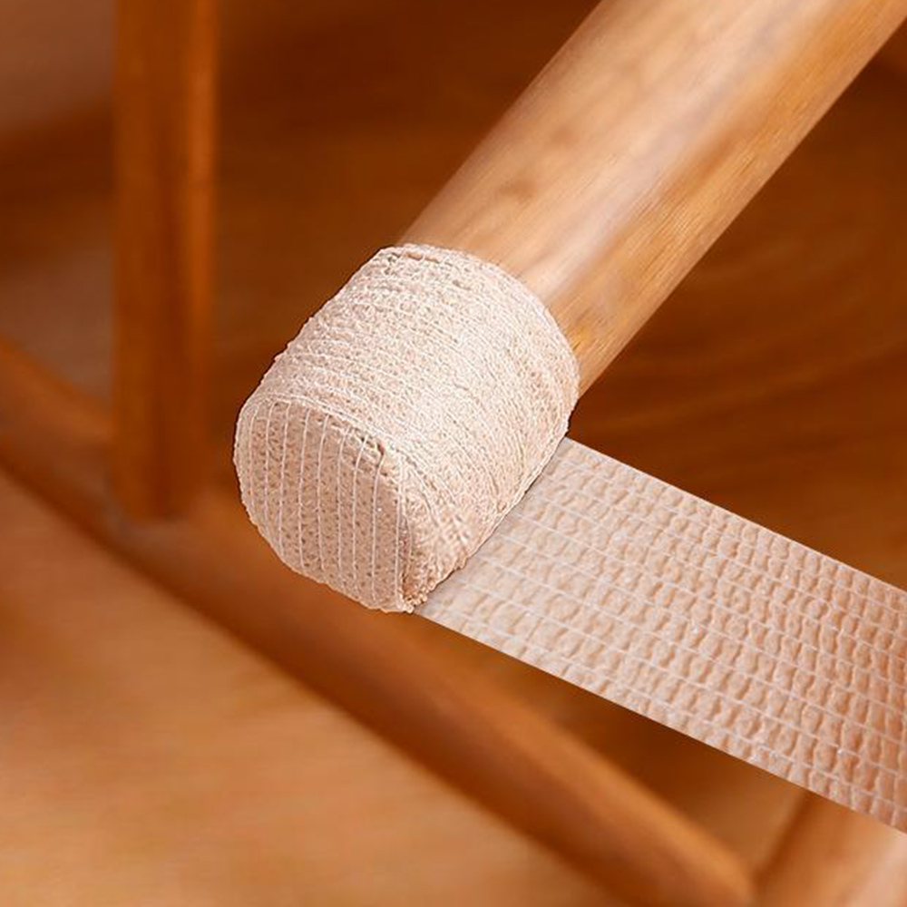 자가점착 의자 발커버 테이프 소음방지 테니스공 식탁의자 다리 커버