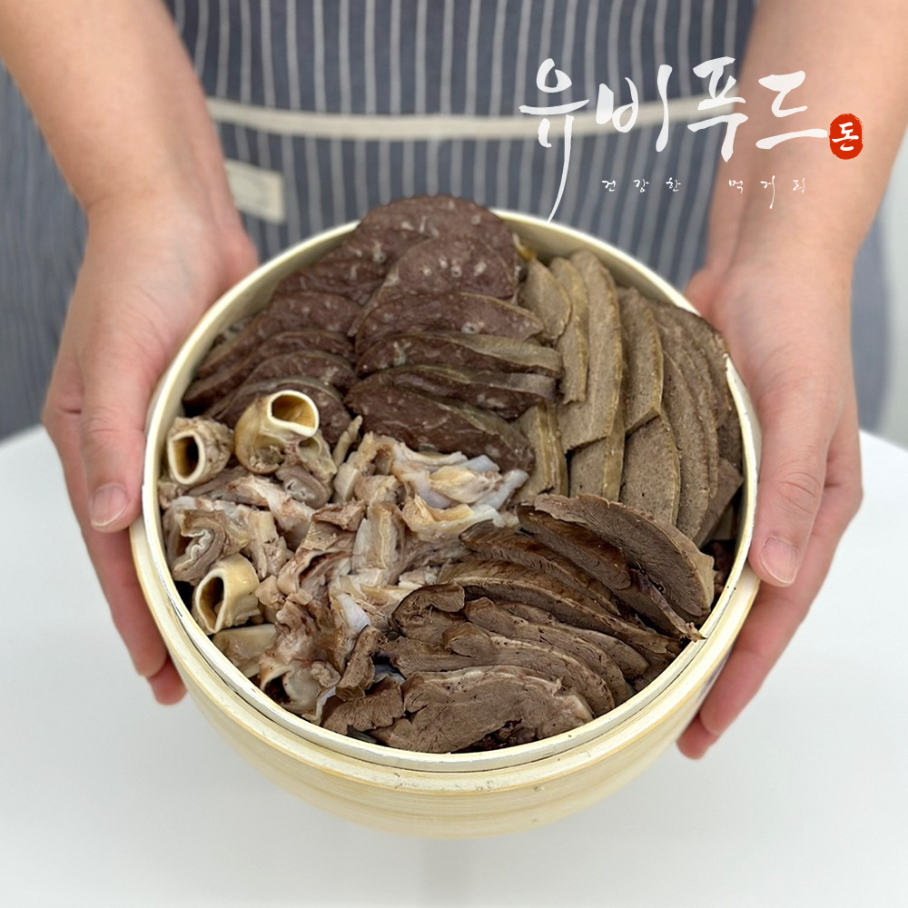 유비푸드 순대내장 모듬 2.5kg 찰순대 오소리감투 허파 염통 간 울대 - 상세 이미지 2