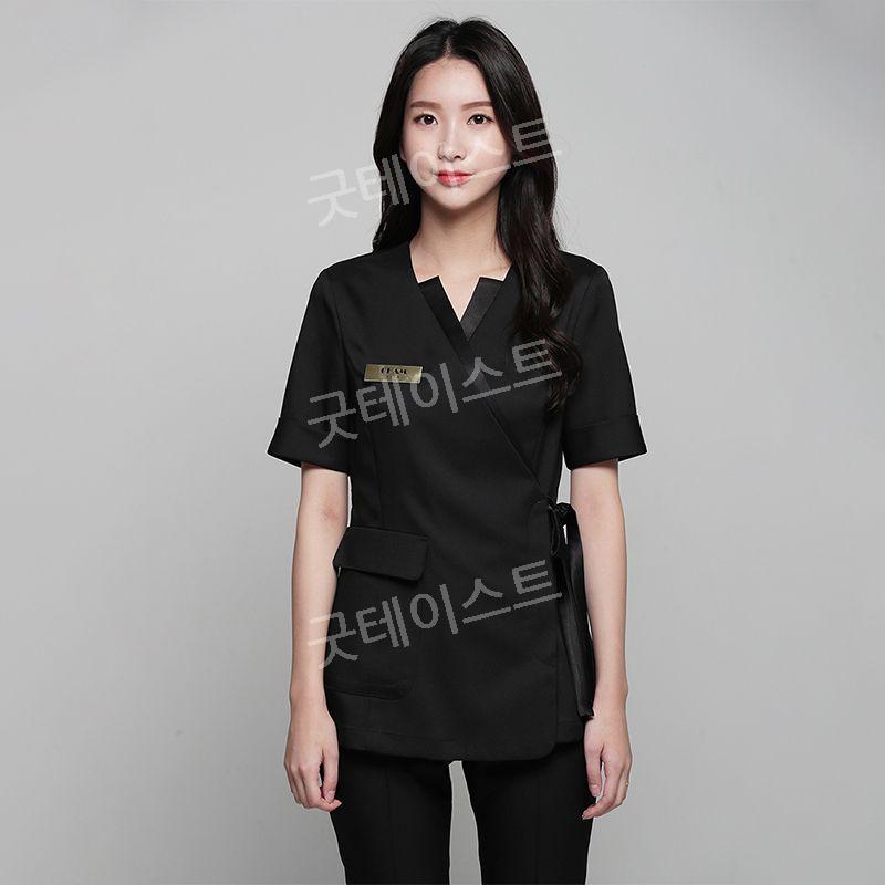 에스테틱 피부관리사 피부과 유니폼 뷰티샵 코디네이터 피부샵 - 상세 이미지 3