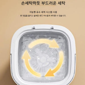 접이식세탁기 휴대용 원룸 이동식 세탁기 캠핑 소형 세탁기 개봉기 | 실사용 후기 - 상품 이미지 3