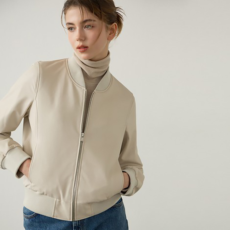 [로보] DUPONT 램스킨 블루종 자켓 CJK23D101