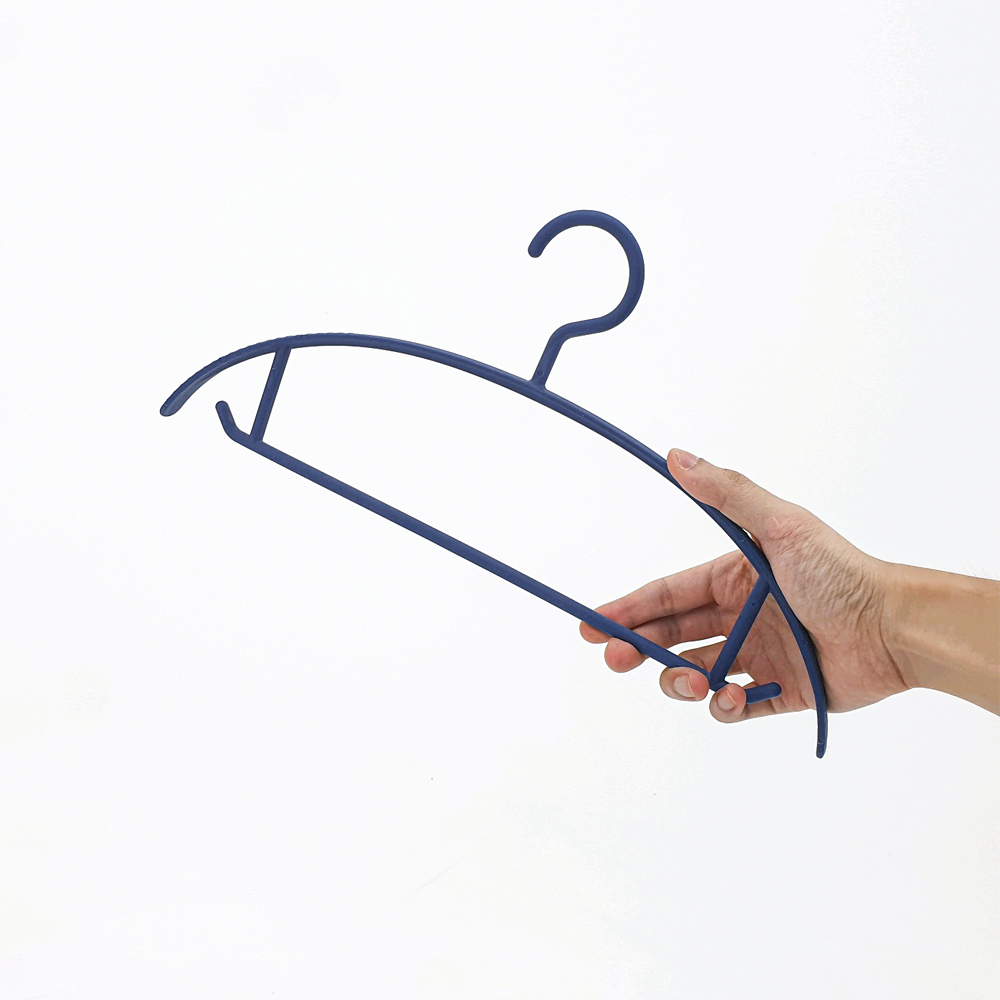 플라스틱 어깨뿔방지 논슬립 옷걸이 티셔츠 니트 옷걸이