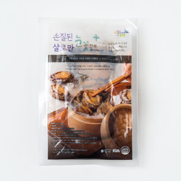 완전 손질 자숙 순살 전복 15마리 (3마리 x 5팩) 유아 전복죽 - 상세 이미지 2