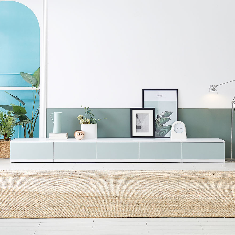 도키 TV다이 3000 낮은거실장 높은 서랍장 85인치