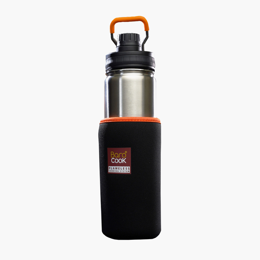 바로쿡 텀블러 발열 용기 400ml 비화식 발열팩 백패킹 - 상세 이미지 5