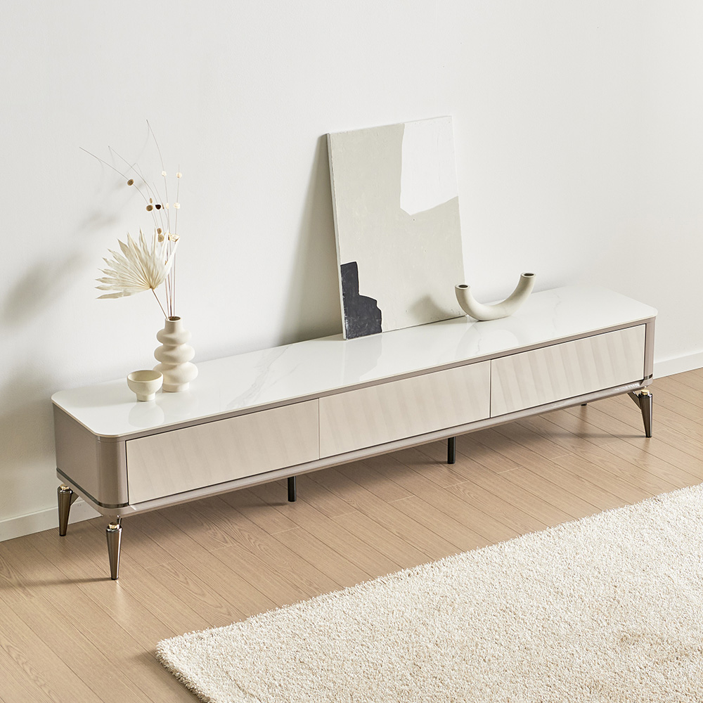 스코나 드몬트 포세린 세라믹 하이그로시 거실장 티비장