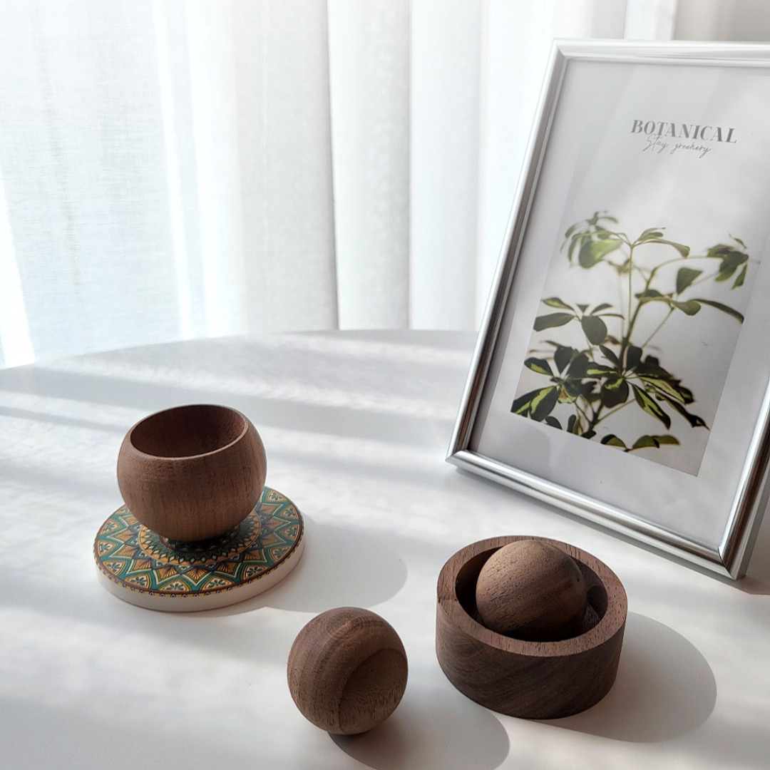 레노포프 아로마오일 확산 우드 디퓨저 천연 원목나무 발향기 확산목 기둥형 비치