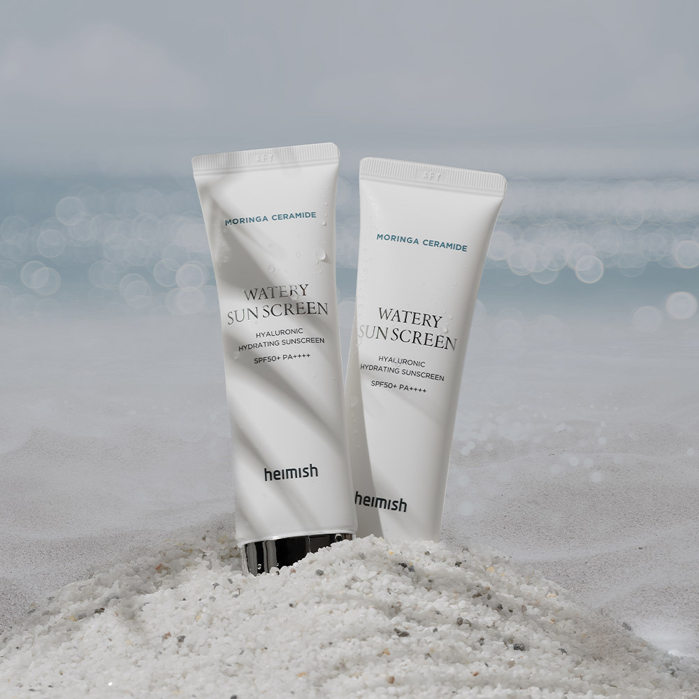 헤이미쉬 모링가 세라마이드 히알루론산 하이드레이팅 워터리 선스크린 SPF50+ PA++++ 50ml - 상품 이미지