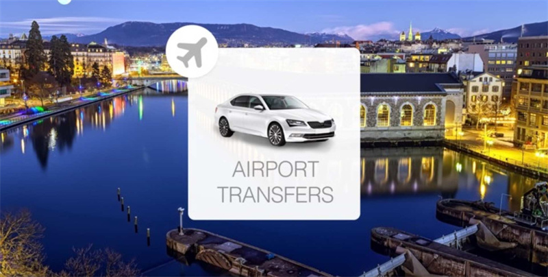 스위스 제네바 공항(GVA)에서 제네바 시내까지 중국어를 구사하는 운전자와 개인 이동 서비스 이미지 1