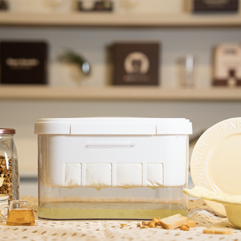 베어그릭스 최대용량 유청분리기 자이언트 꾸덕메이커 4L 그릭요거트만들기 메이커