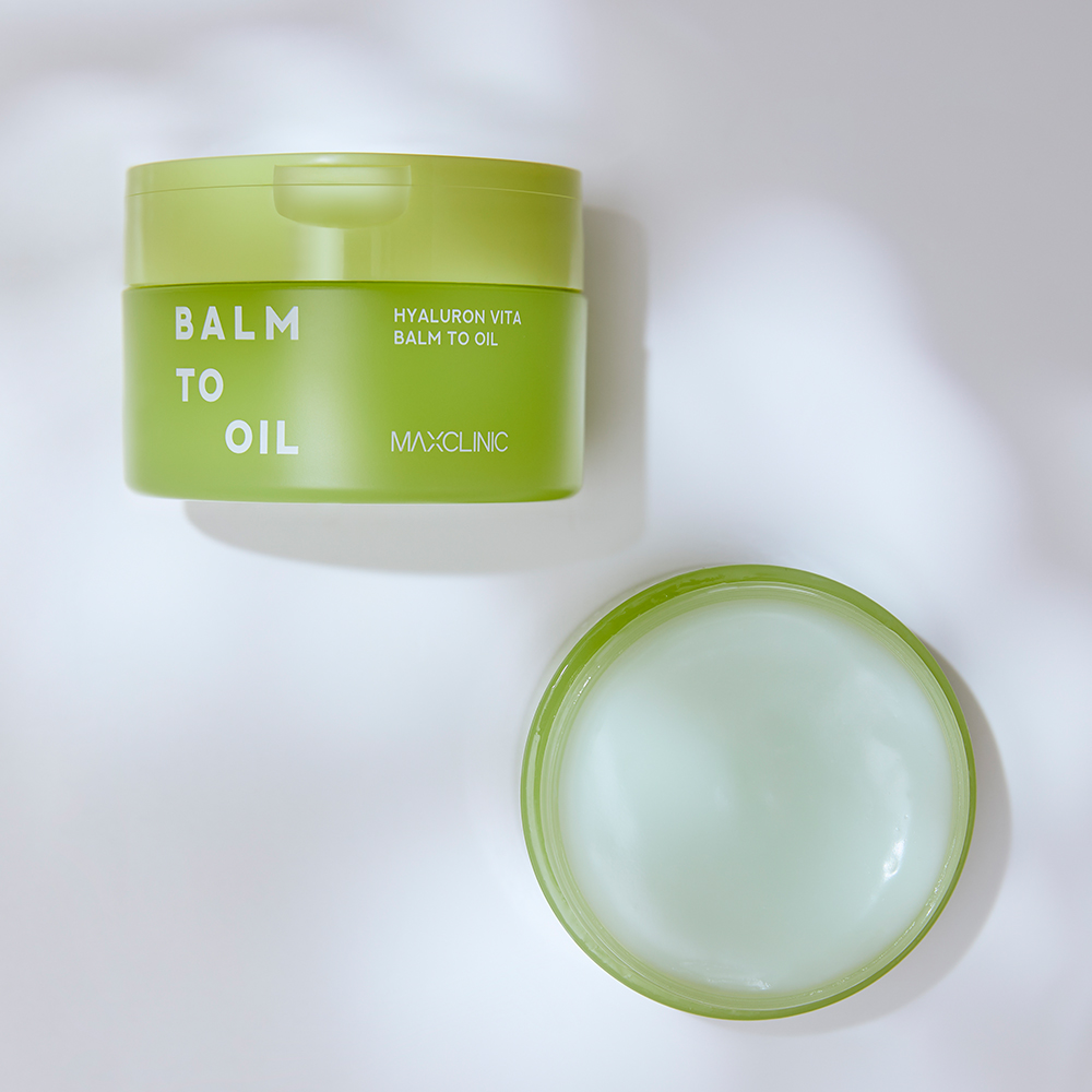 맥스클리닉 히알루론 비타 클렌징 밤 투 오일 90ml+5ml 추가증정