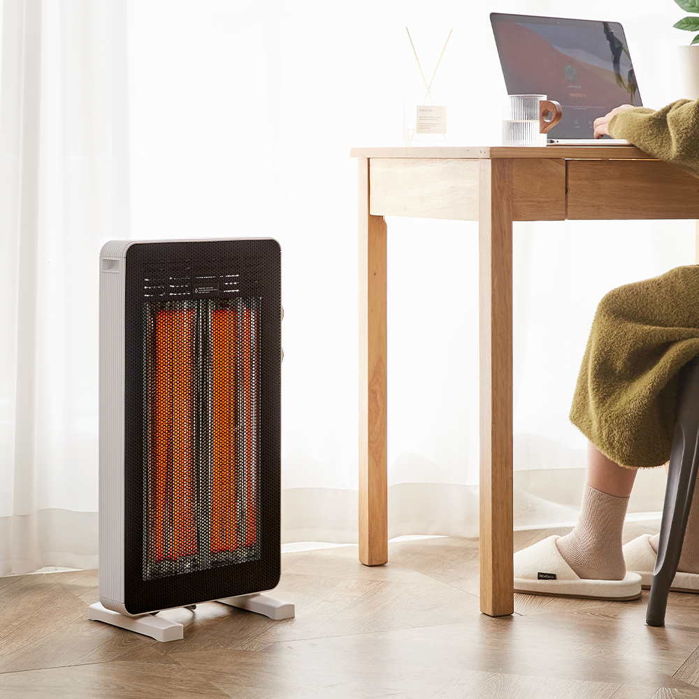 르젠 슬림 2단 사무실 가정용 거실 난방기 탄소관 전기히터 LZQH-SH712