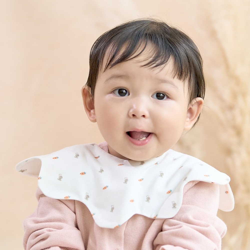 [5+1]아가짱 시그니처 롤링 턱받이 아기 턱받이 침받이 병아리