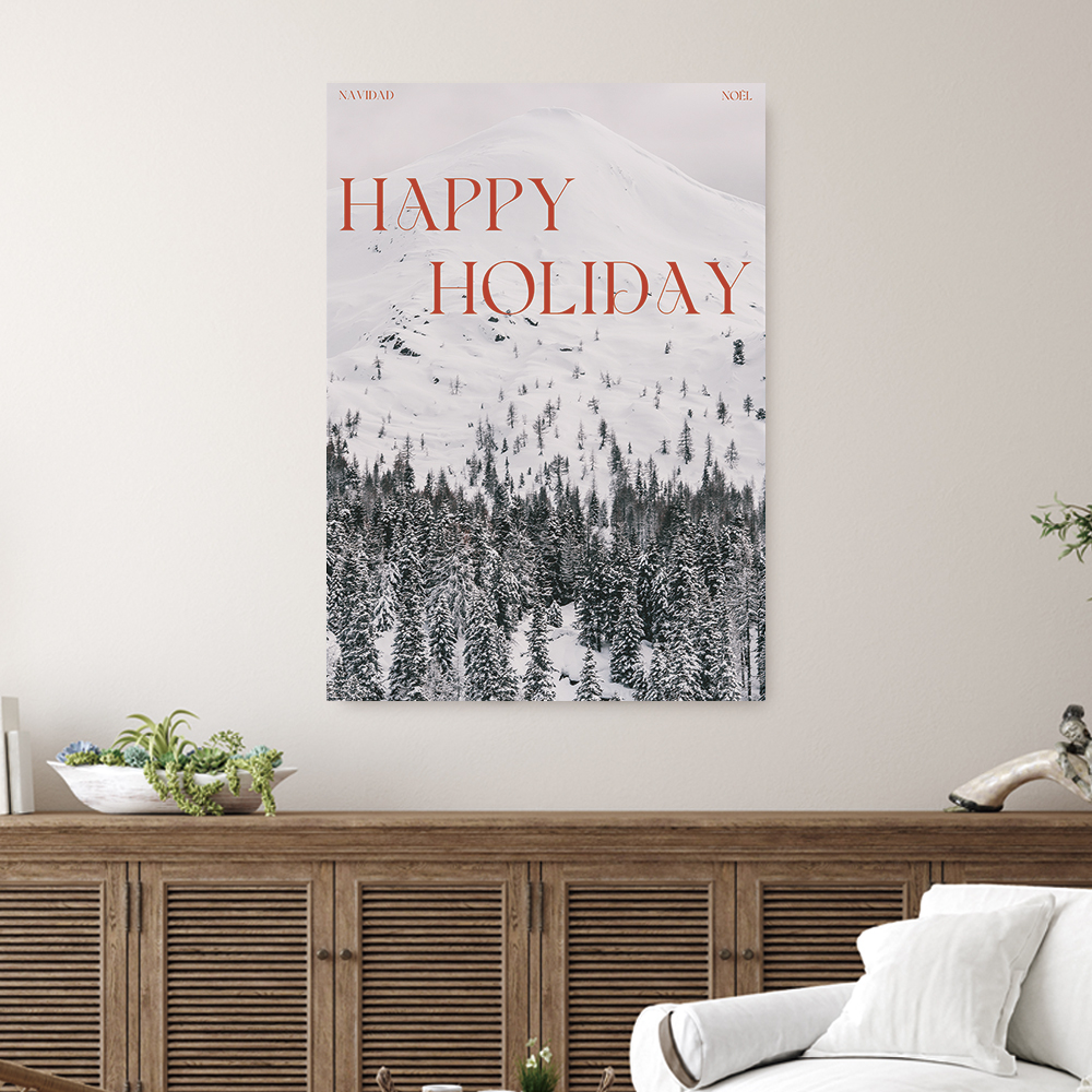 인테리어 그림 거실 액자 접착 포스터 캔버스 겨울시리즈 01 A2