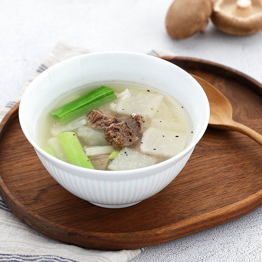 바라던 마장동 투뿔 한우 국거리 200g 소고기 도가니살 우둔 - 상세 이미지 4
