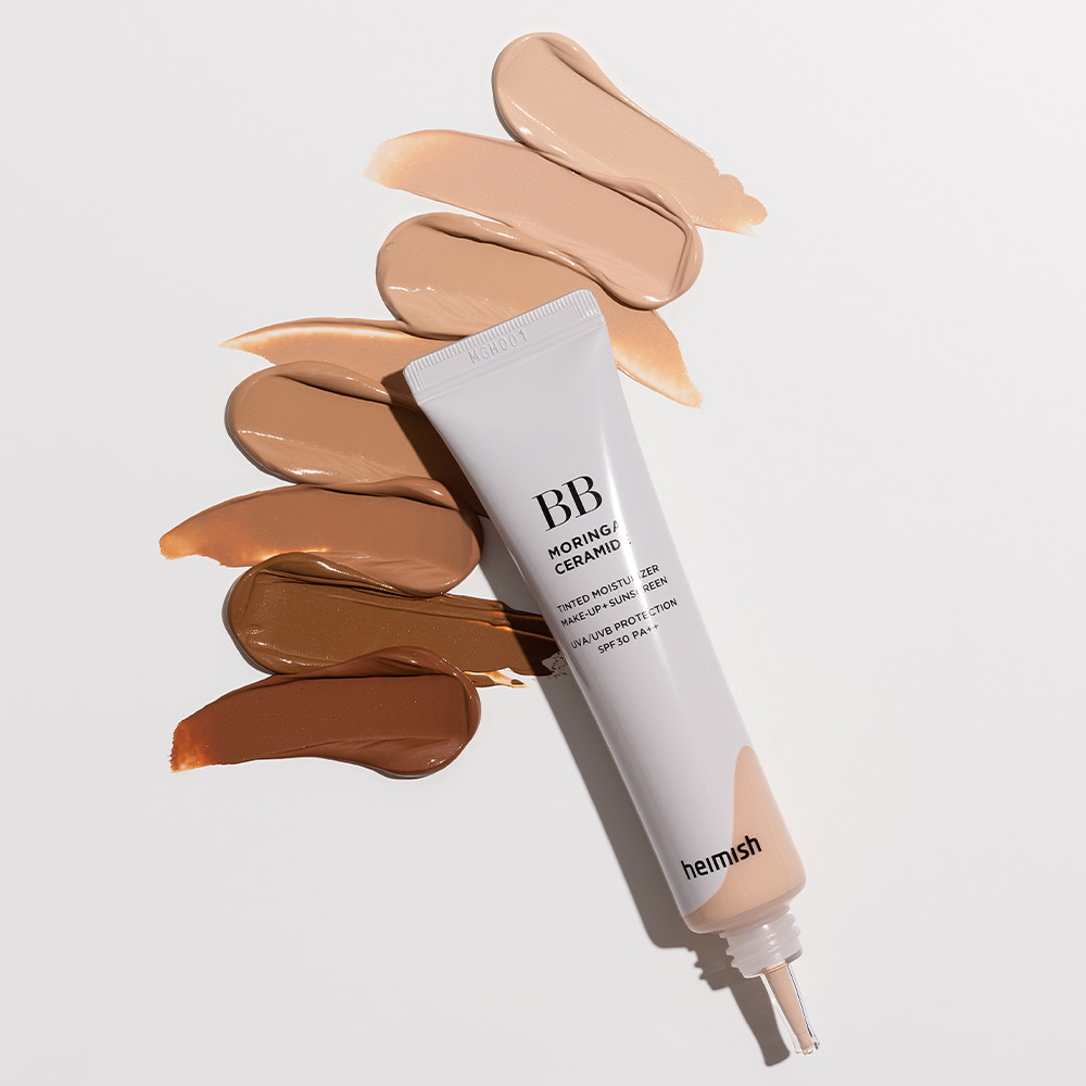 헤이미쉬 모링가 세라마이드 비비크림 SPF30 PA++ 30ml 8color /붉은기커버 장벽케어 - 상세 이미지 5