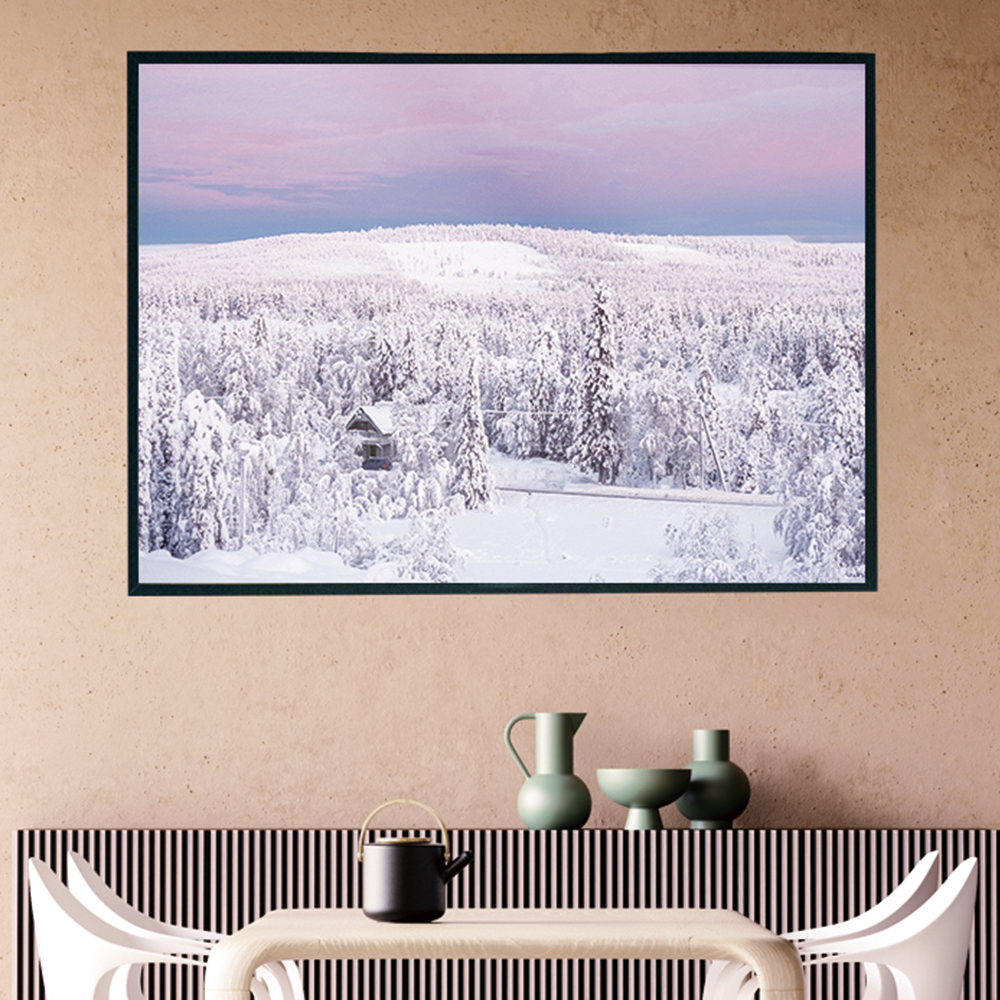 인테리어 그림 거실 액자 접착 포스터 캔버스 겨울시리즈 01 A2