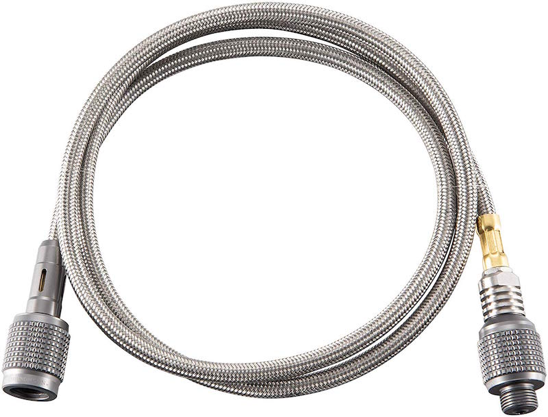 캠핑문 나사식 OD 이소가스 연장 호스 라인 105cm Z-17 / BKZ-17