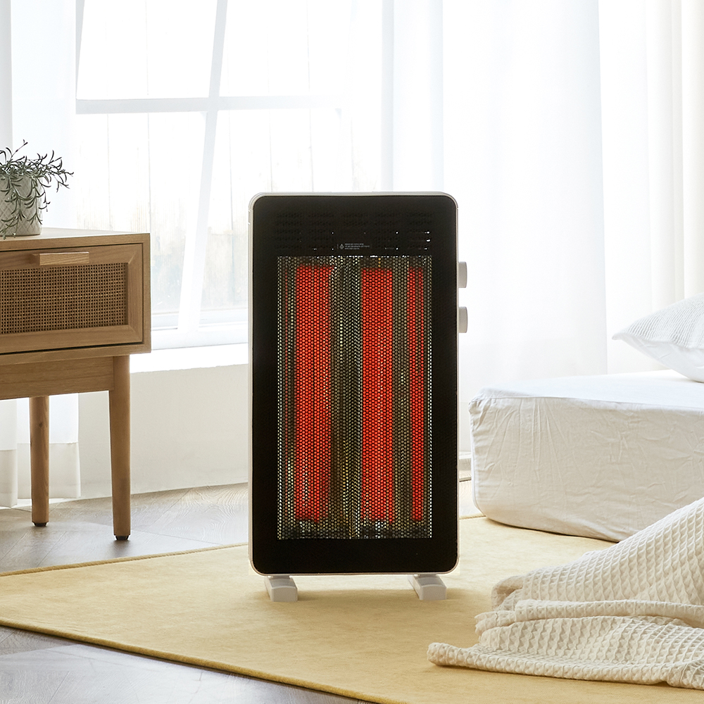 르젠 슬림 2단 사무실 가정용 거실 난방기 탄소관 전기히터 LZQH-SH712