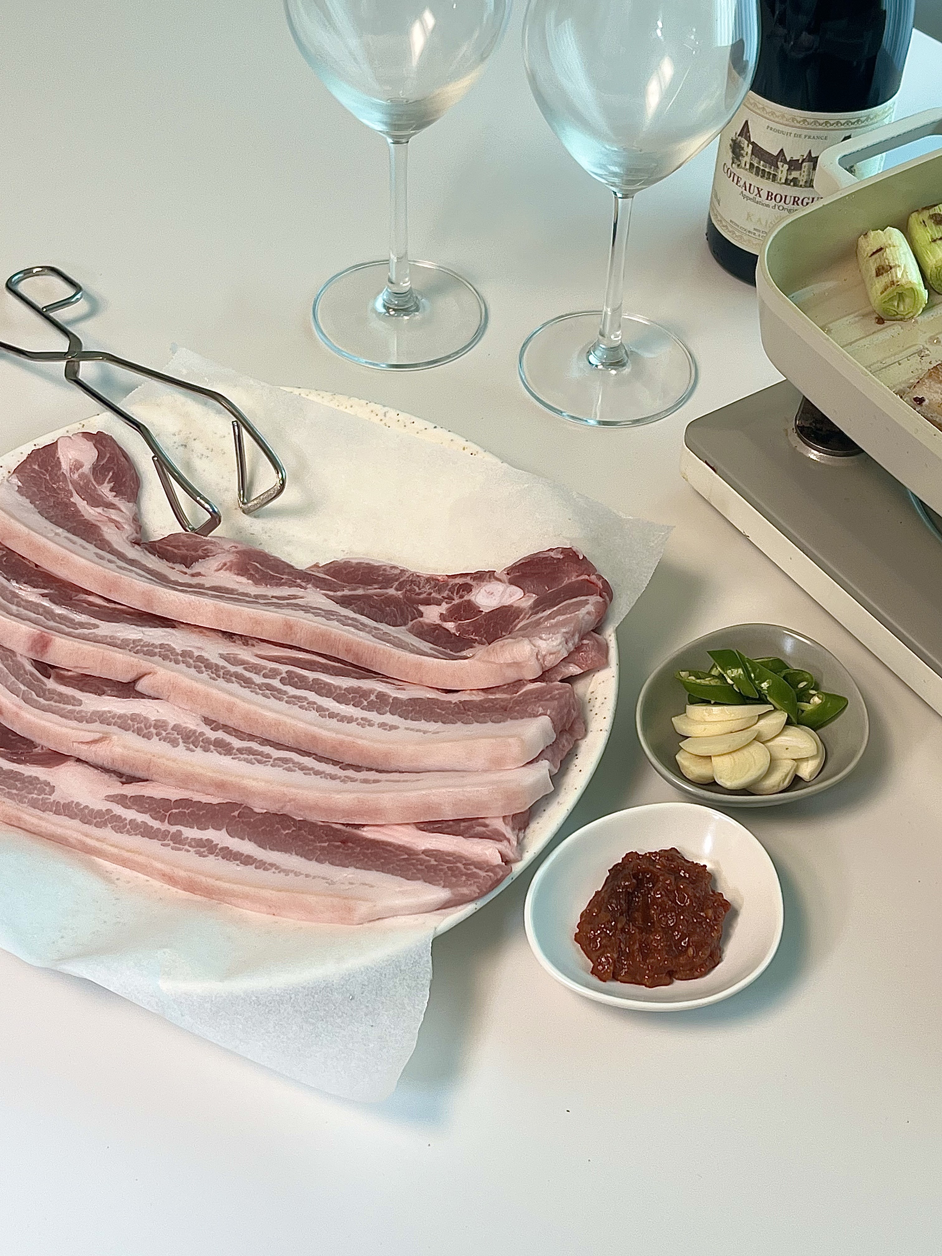 유황 한돈 오겹살 1kg 미박삼겹살 통오겹살 바베큐 구이용 - 상세 이미지 2