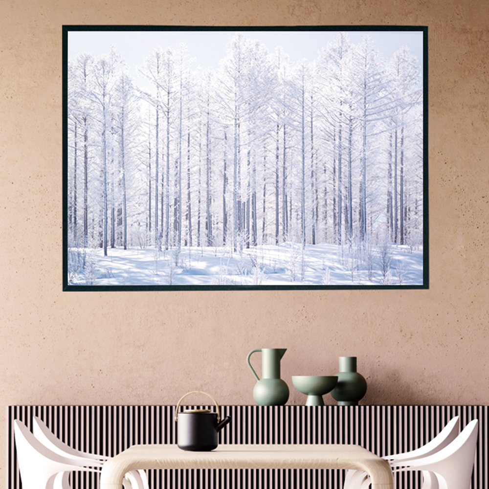 인테리어 그림 거실 액자 접착 포스터 캔버스 겨울시리즈 01 A2