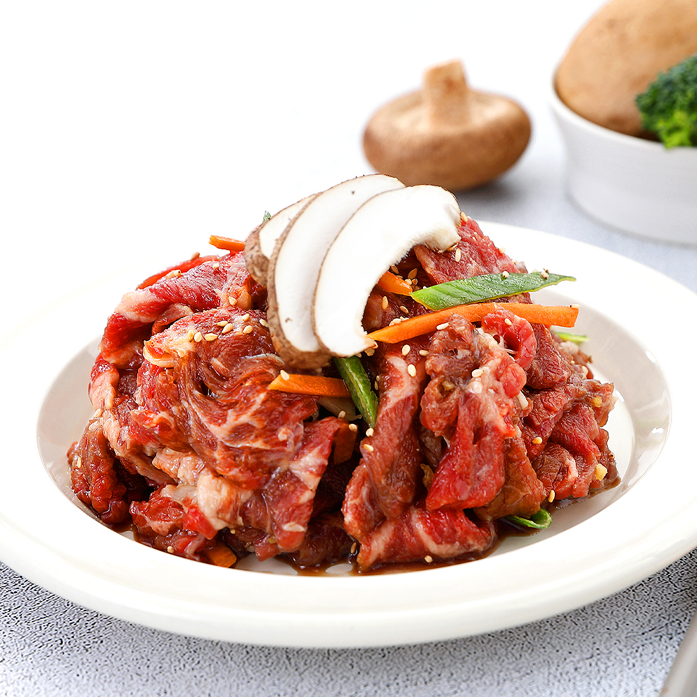 바라던 마장동 투뿔 한우 불고기 200g 소고기 샤브샤브 - 상세 이미지 3