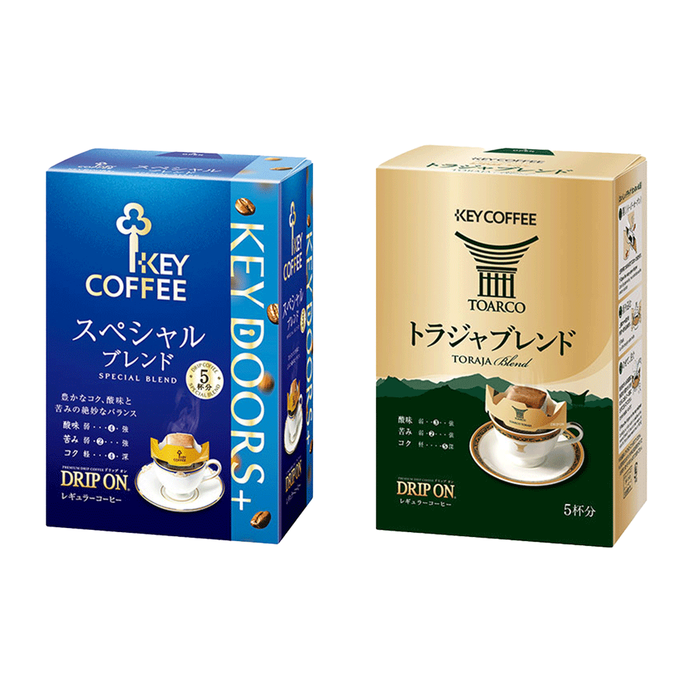 키커피 KEY COFFEE 드립온 드립커피 5개세트