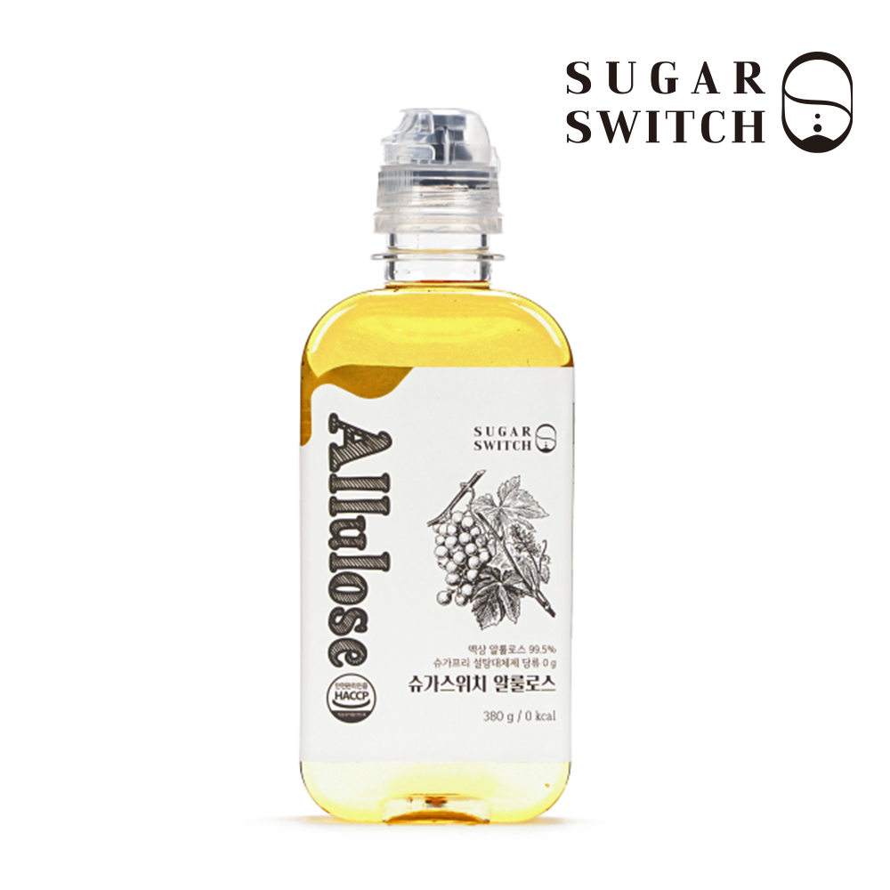슈가스위치 알룰로스 액상 0칼로리 380g, 1개 - 상품 이미지