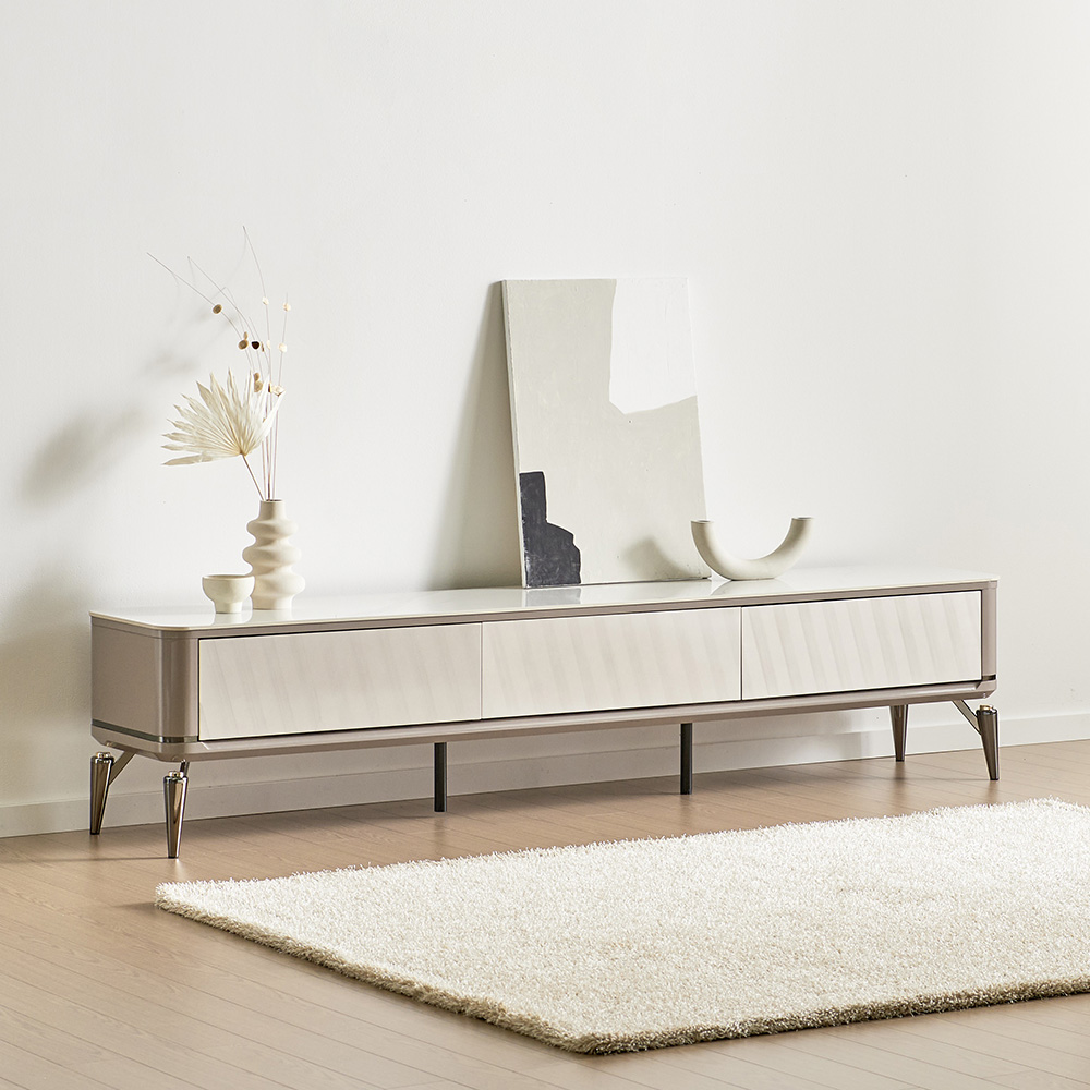 스코나 드몬트 포세린 세라믹 하이그로시 거실장 티비장