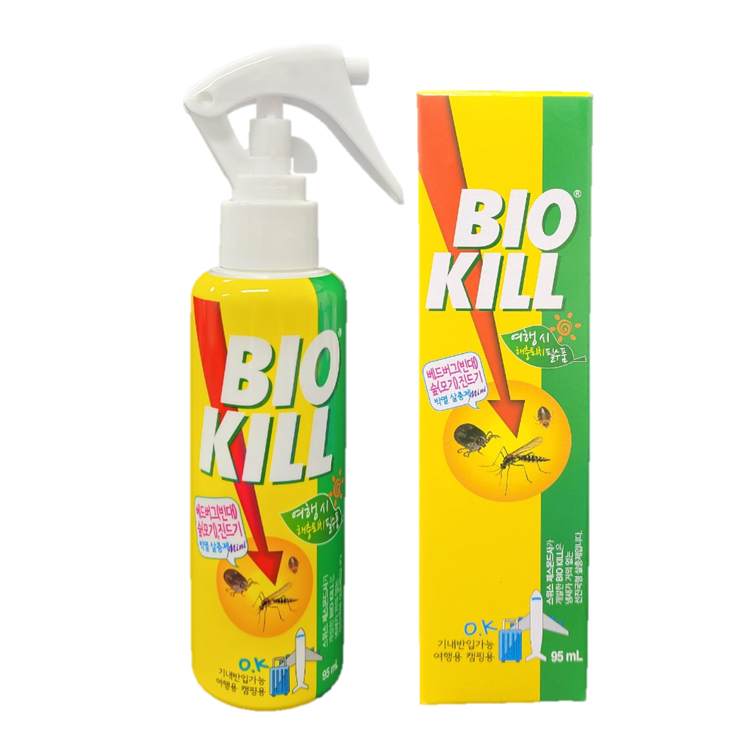 비오킬 500ml 살충제 벌레 베드버그 진드기 여행용 쌀벌레퇴치제 지네퇴치약 빈대 해충 약 - 상세 이미지 2