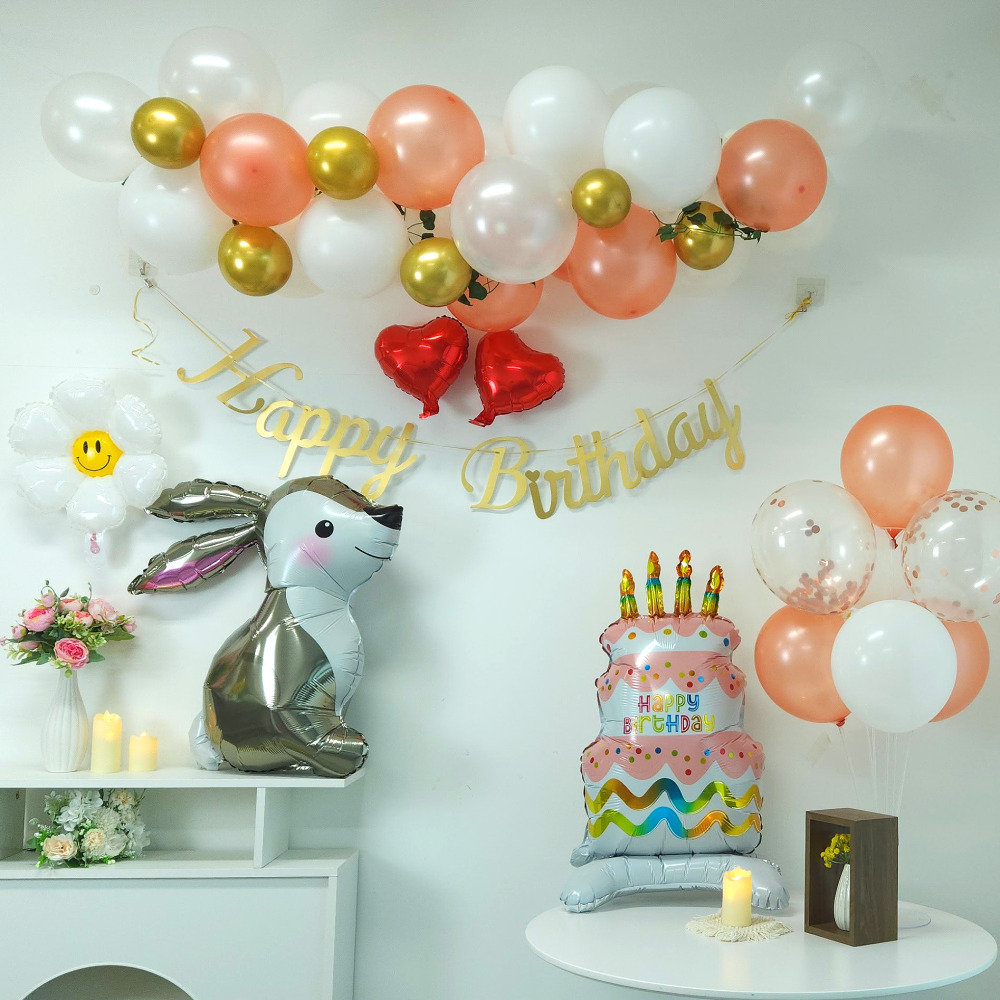 생일이벤트 생일파티세트 벌룬 클라우드풍선 가랜드 - 상세 이미지 3