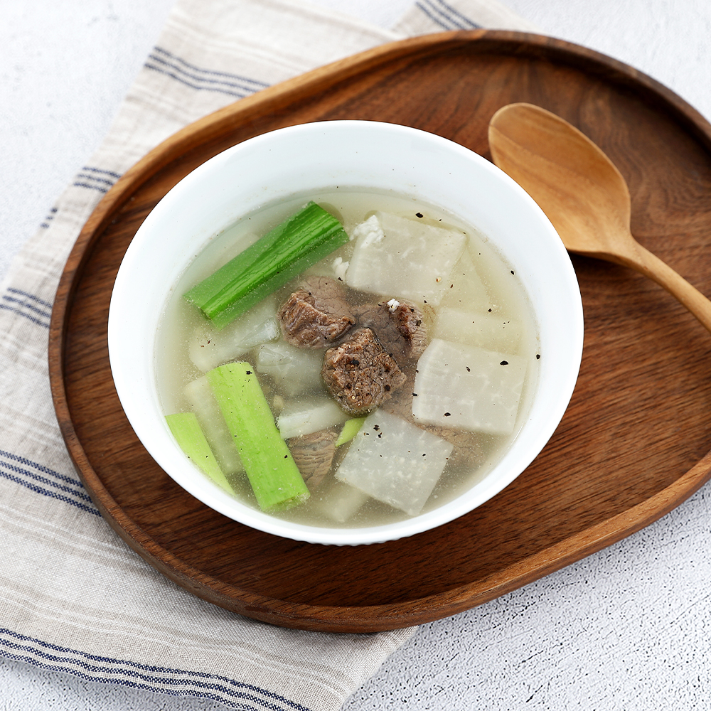 바라던 마장동 투뿔 한우 국거리 200g 소고기 도가니살 우둔 - 상세 이미지 3