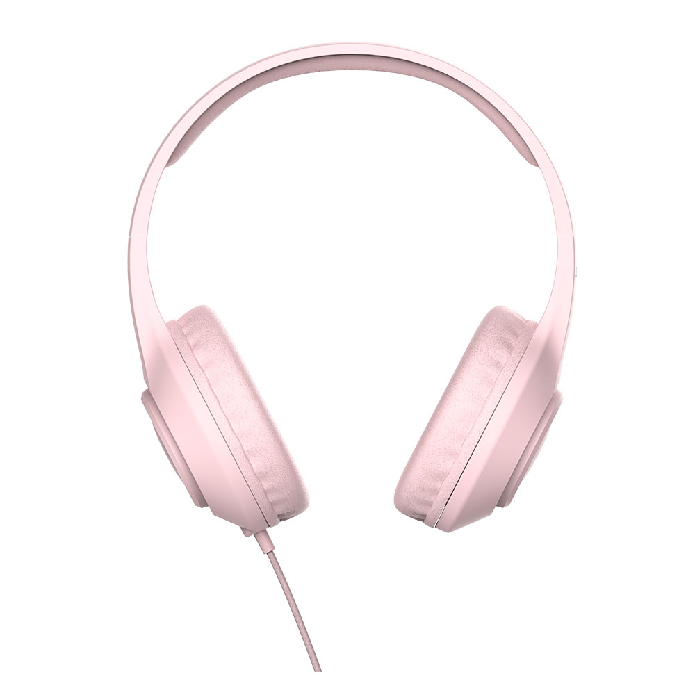 핏 H24 유선 어린이 헤드셋 학습용 청력보호 핑크