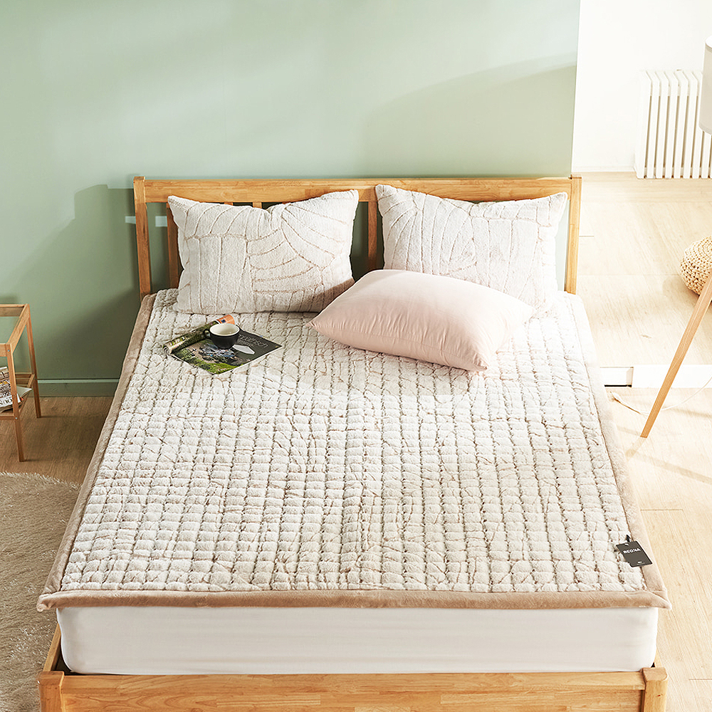 레오나 프리미엄 10mm 겨울패드 극세사패드 슈퍼싱글 퀸 라지킹 이스턴킹