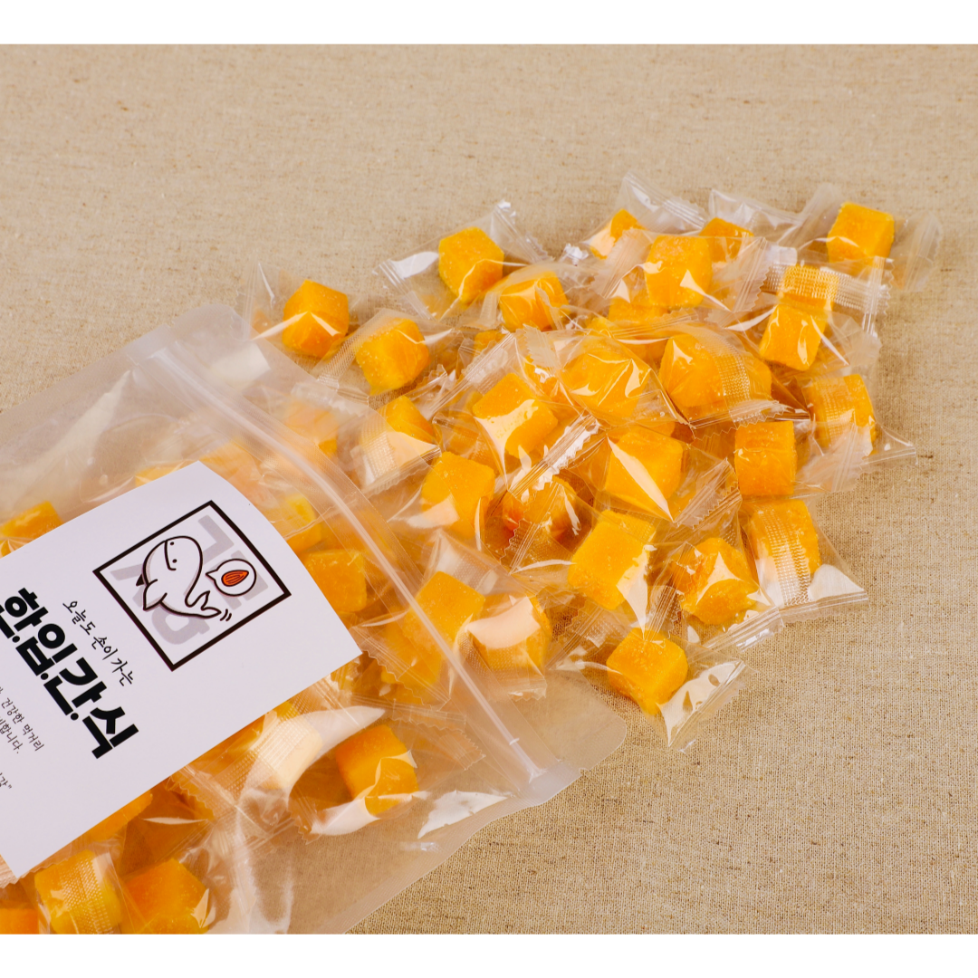 고래상회 생강 젤리 손님 간식 디저트 쫀득 말랑 450g - 상세 이미지 4
