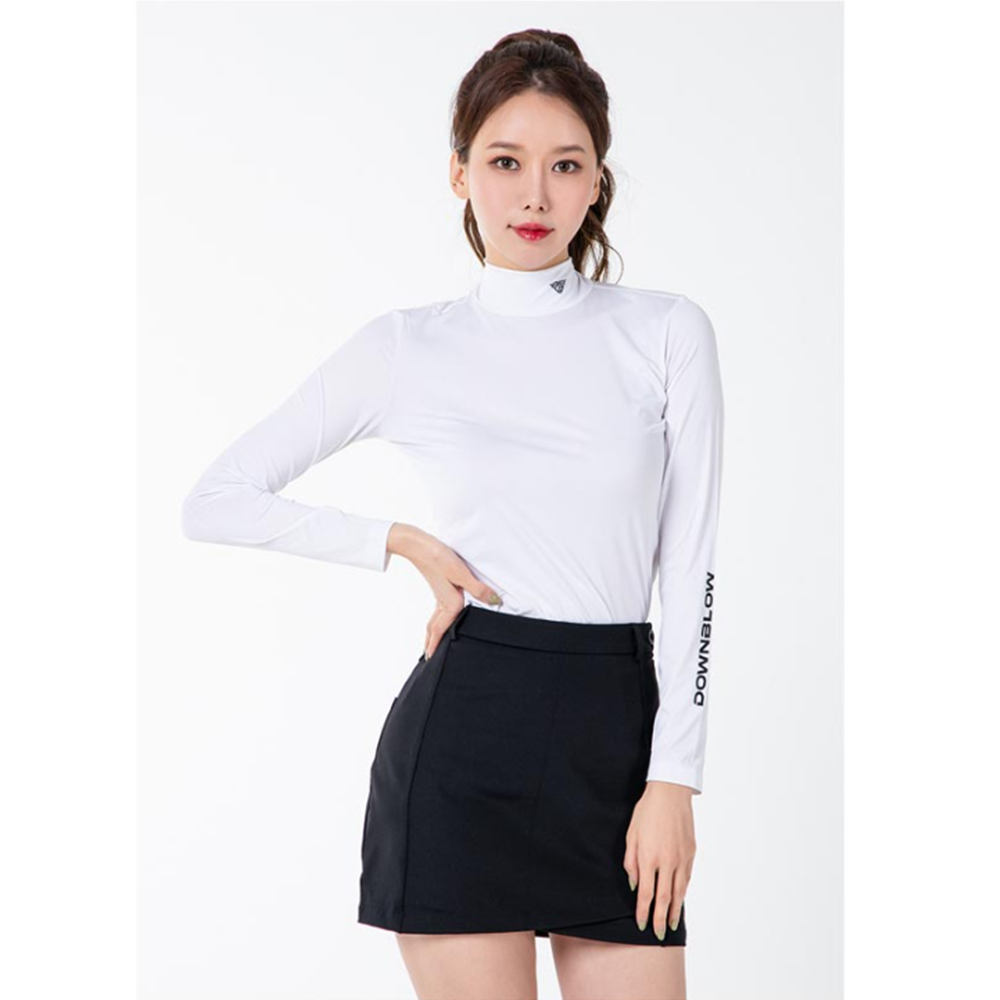 스크린골프복장 파크볼 연습 여성복 에어로쿨 폴라 이너 긴팔티 - 상세 이미지 5