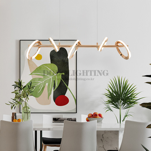 LED 신디 5등 북유럽 카페 6인용식탁등 펜던트조명 40W 이미지 7