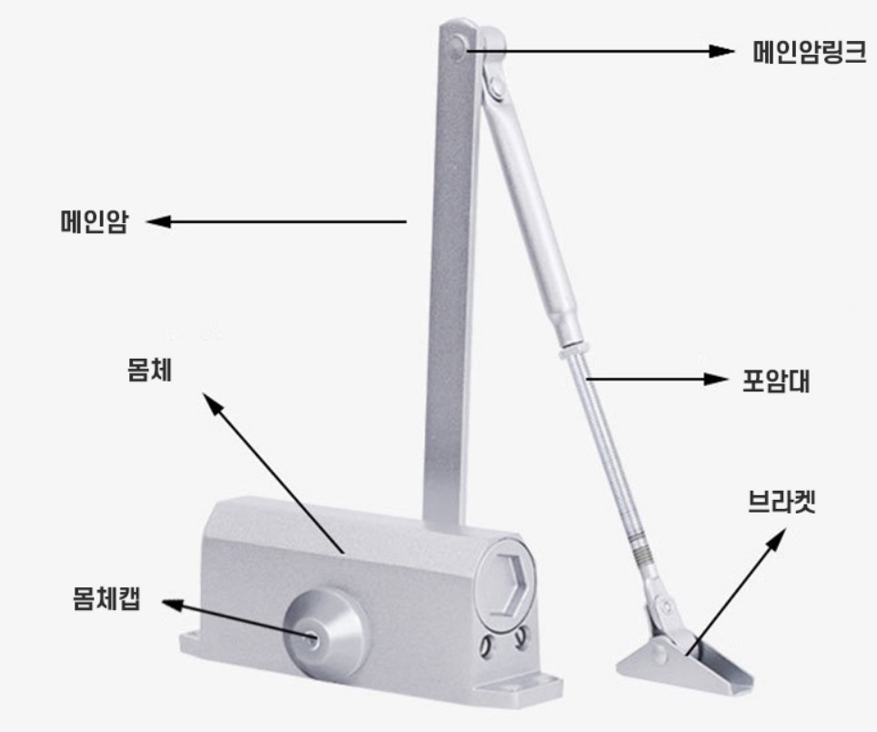 암레스 도어클로저 자동개폐장치 옥상출입문 조절 교체 설치 - 상세 이미지 5