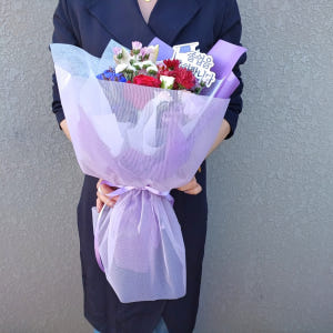 유스풀몰 메모리 꽃다발 생화 졸업 꽃 택배 꽃배달 싼곳 솔직 후기 | 실사용자 리뷰 분석 - 상품 이미지 2