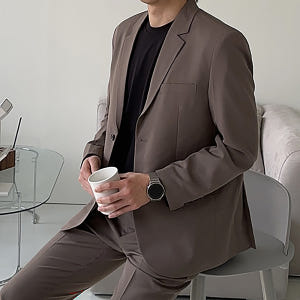 남자블레이저 오버핏 정장마이 남자자켓 남성셋업수트 착용 후기 | 사이즈/핏 총정리 - 상품 이미지 2
