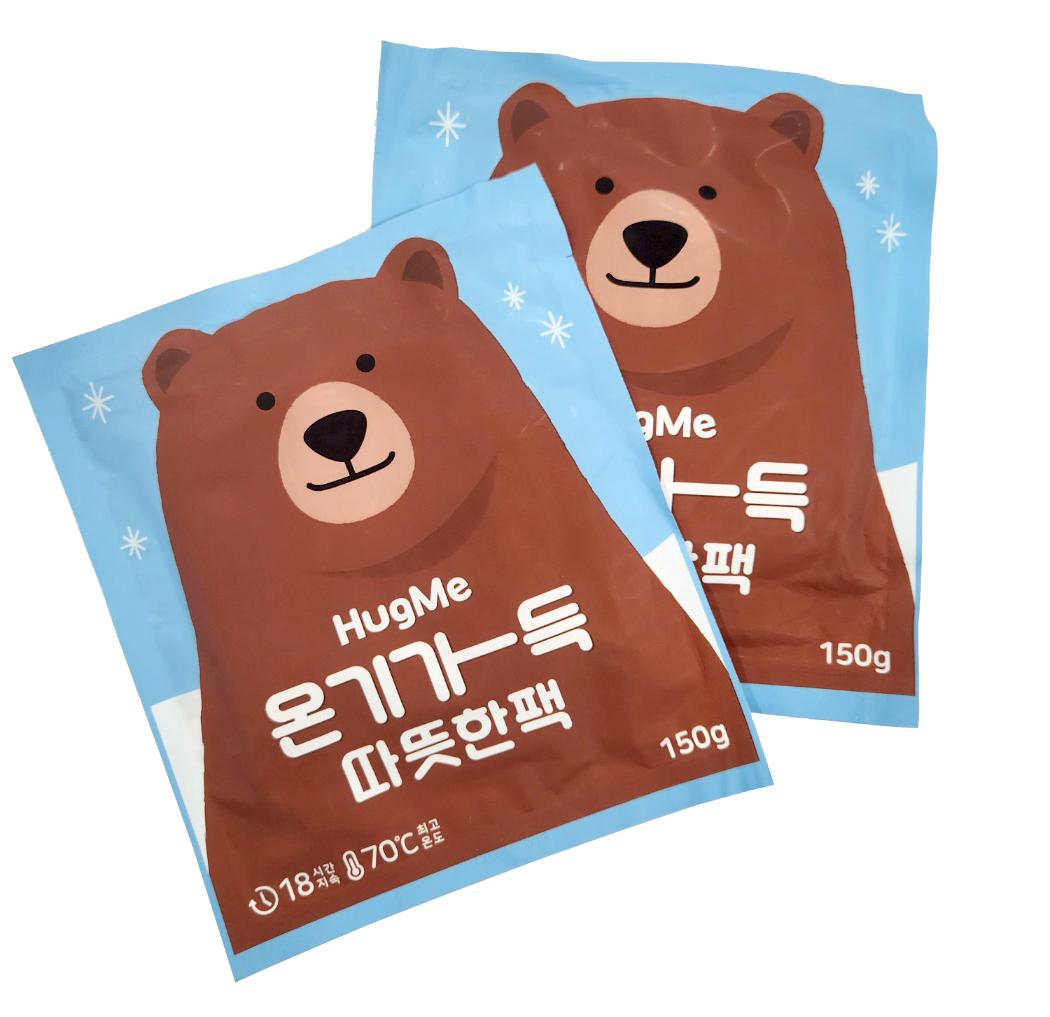 [한정특가] 허그미 고급형 핫팩 100g x 60개 대형 군용 대용량 포켓 보온대 - 상세 이미지 4