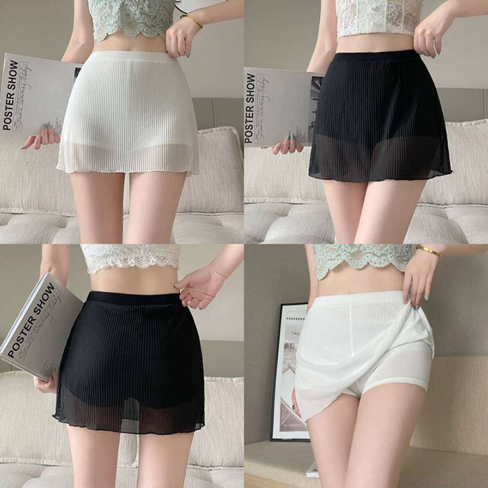 레이스속바지 한복 웨딩촬영 교복 y존커버 치마 속치마바지 상세 이미지 5