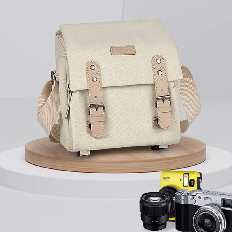 DSLR 카메라 가방 미러리스 니콘 숄더백 캐논 슬링백 파우치 - 상세 이미지 4