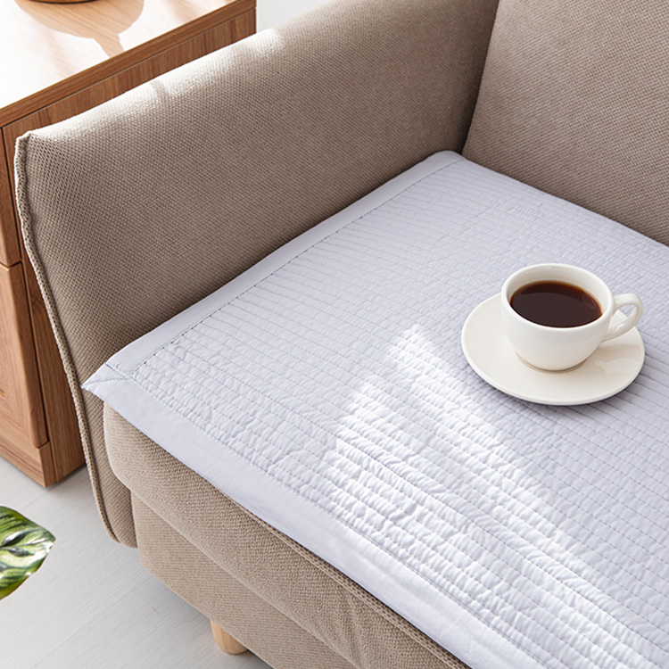 쿠르쿨 사계절 소파패드 65X230 화이트 0819.2771, 4인용