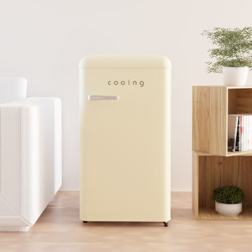 쿠잉 레트로 미니냉장고 REF-S92