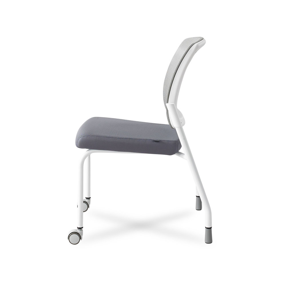 리드퍼 DA40 책상의자 팔걸이없는 사무용 편안한 회의용 학생 회의실 공부의자