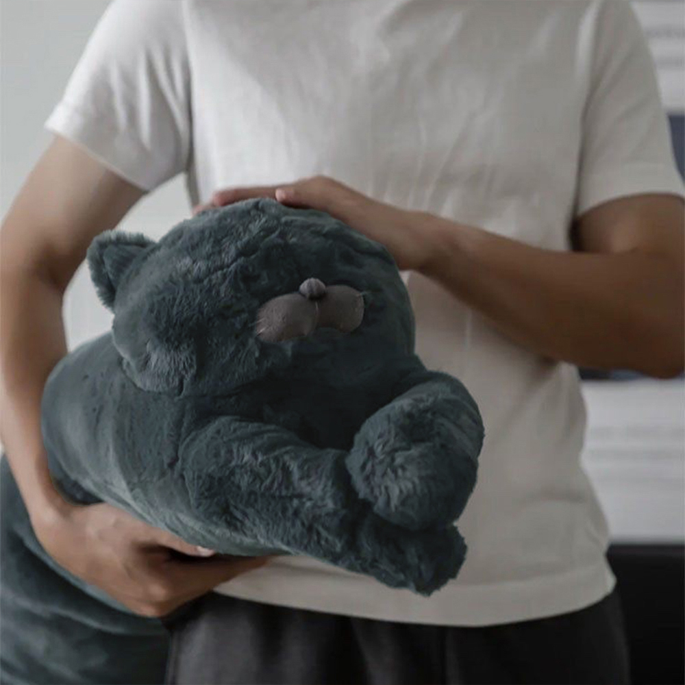 고양이 캐릭터 동물 바디 필로우 롱 쿠션 안고 자는 인형