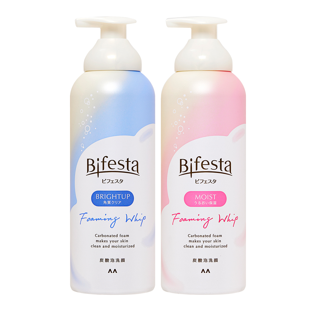 비페스타 클렌징 쫀쫀거품 무스폼 모이스트 1개 브라이트닝 1개 180g - 메인 이미지
