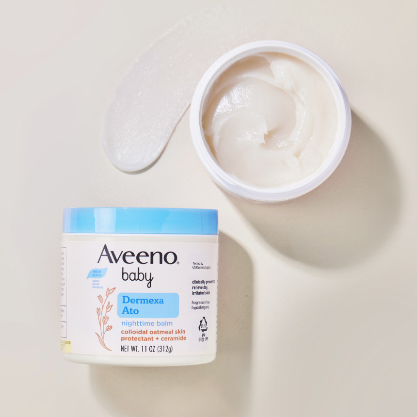 아비노베이비 더멕사 아토나이트타임밤 민감 순한 아기 보습 312ml, 2개 사진 3